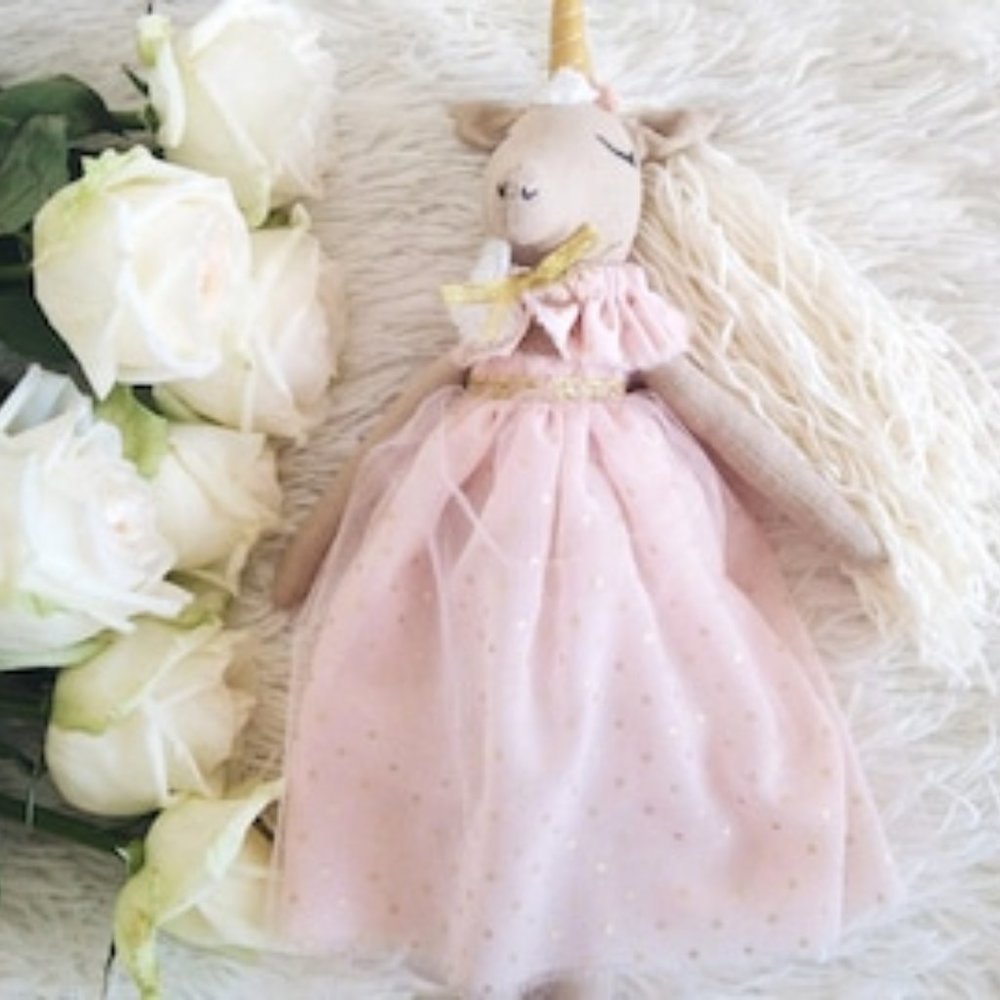 Unicorn Doll, Nursery Unicorn Decor, Stuffed Unicorn